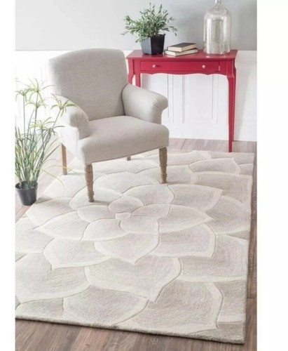Custom 8ft 5ft hand tufted - 2.5ft, hand-tufted